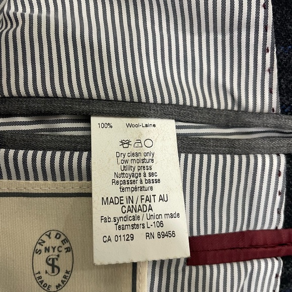 Todd Snyder Plaid Two Button Sports Coat Mayfair Fit Sz 40R - Picture 7 of 11